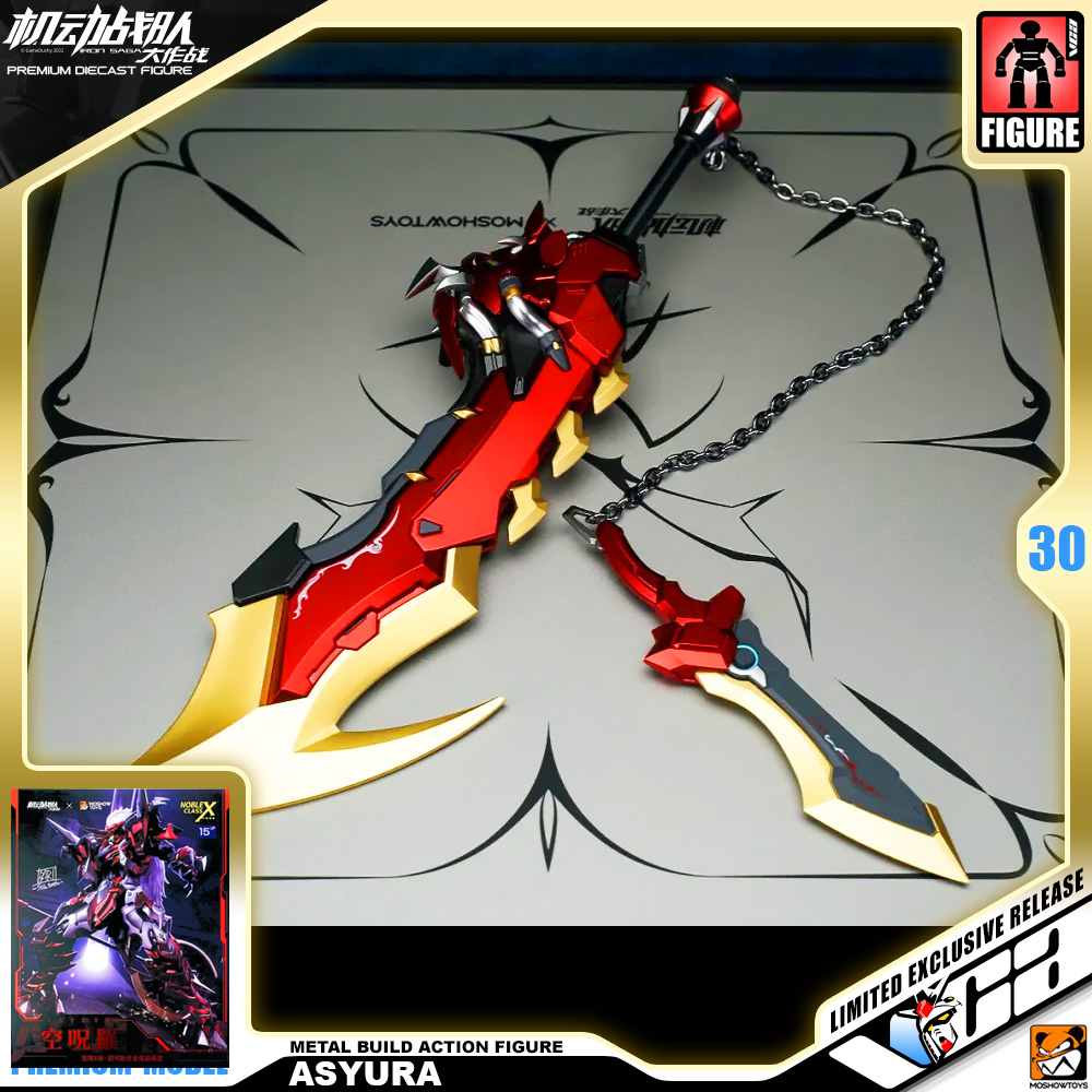 Moshow x Noble Class Asyura Metal Structure Premium Build Action Figure