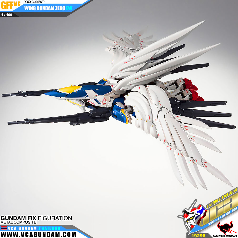 Gundam Fix Figuration Metal Composite GFFMC XXXG-00W0 WING GUNDAM ZERO EW วิง กันดั้ม ซีโร่ คัสตอม