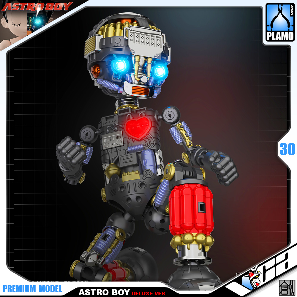 TRON Plastic Model Kit ASTRO BOY DELUXE VERSION