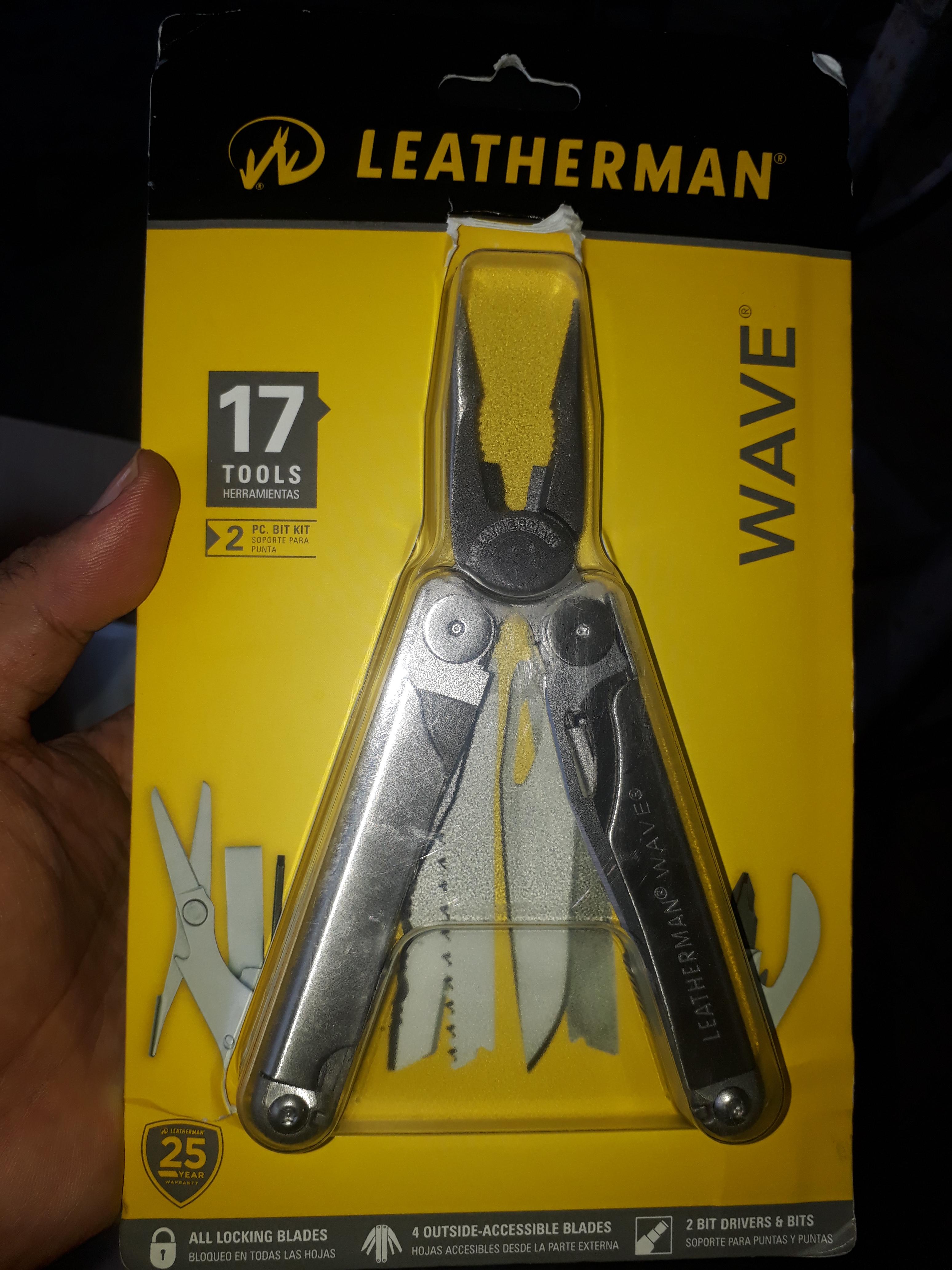 คีม มันติทูล Leatherman WAVE Multi-Tool (ซองหนัง)