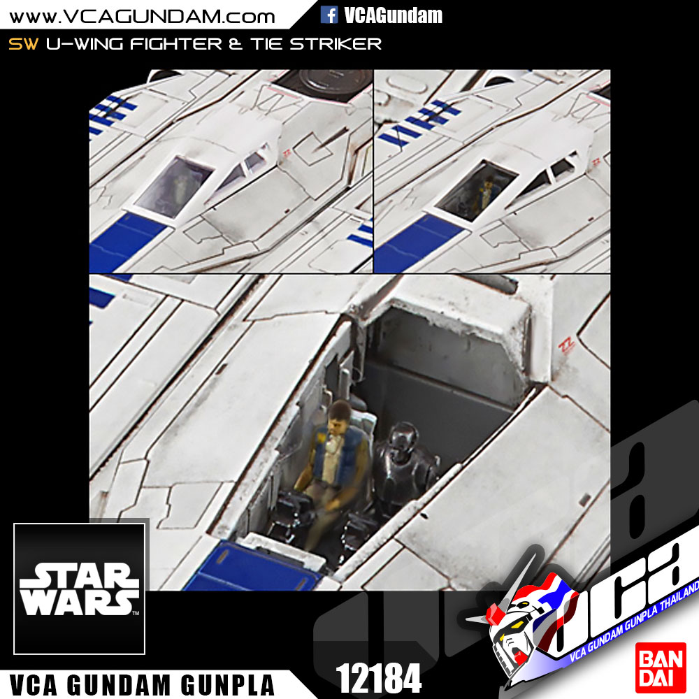 1/144 U-WING FIGHTER & TIE STRIKER