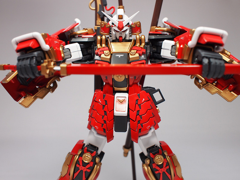 Painted Build : MG SHIN MUSHA GUNDAM by Choco