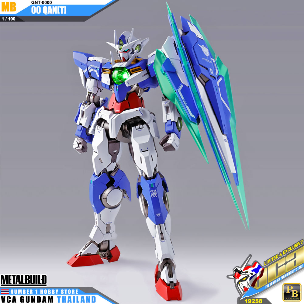 BANDAI TAMASHII NATIONS METAL BUILD GUNDAM 00 QANT กันดั้ม ฟิกเกอร์ VCA GUNDAM