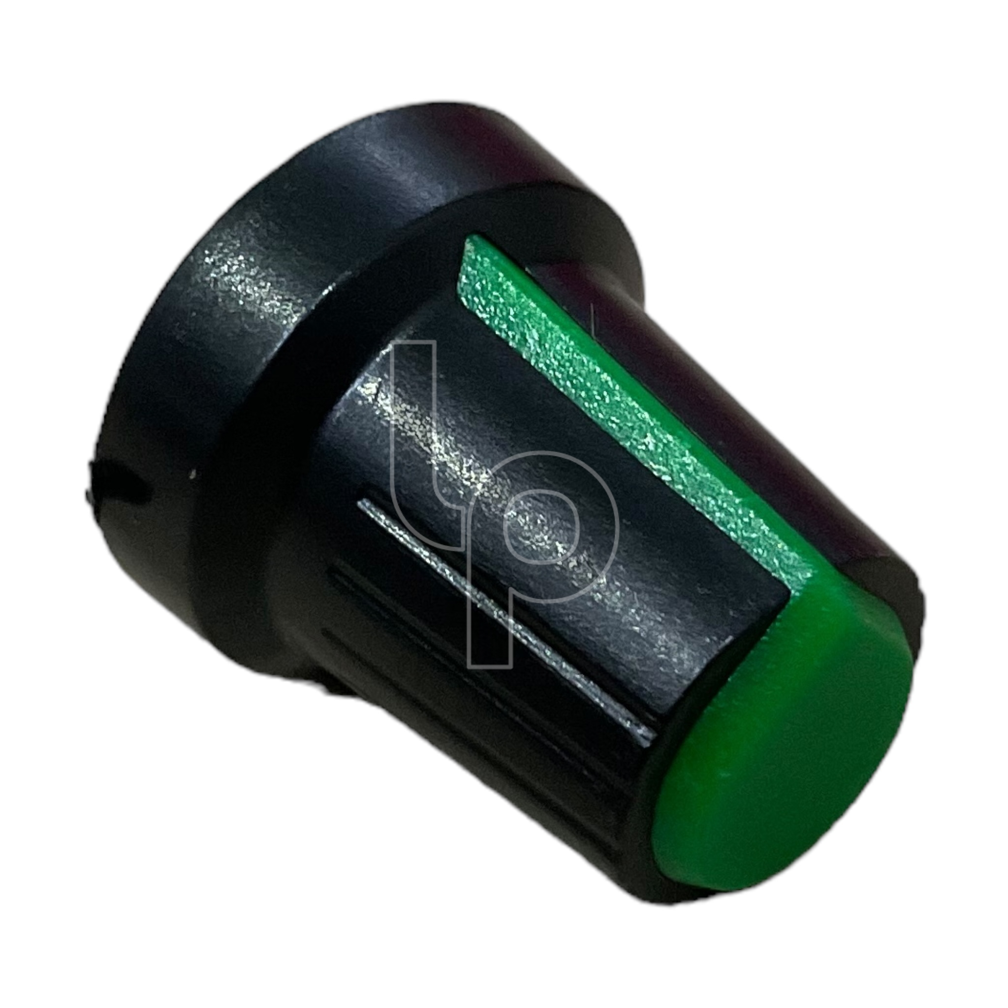 ลูกบิดสำหรับโวลลุ่ม ขนาด 6 mm. สีเขียว