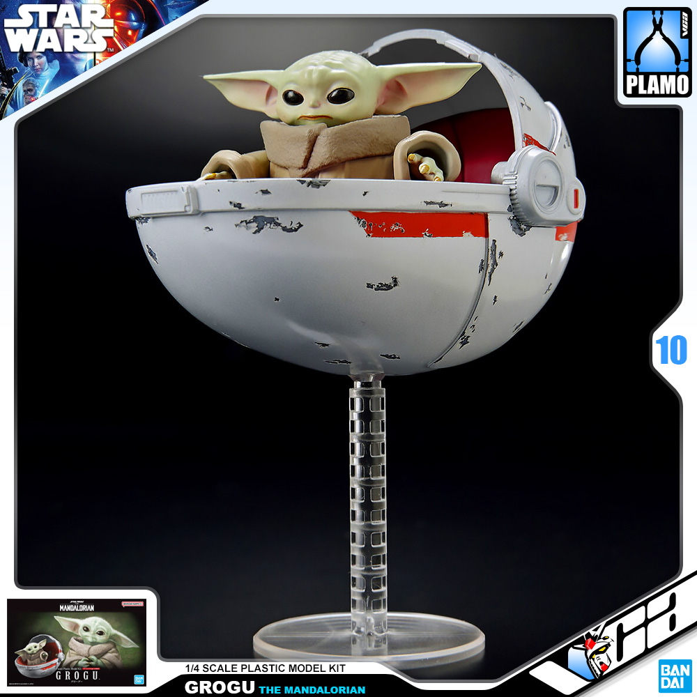 ⭐️ BANDAI STAR WARS 1/4 GROGU ประกอบ หุ่นยนต์ โมเดล กันดั้ม กันพลา ของเล่น VCA GUNDAM