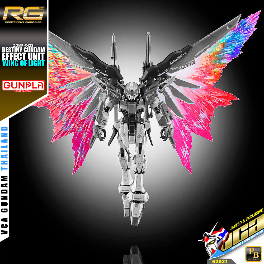 RG EFFECT UNIT WING OF LIGHT FOR DESTINY GUNDAM