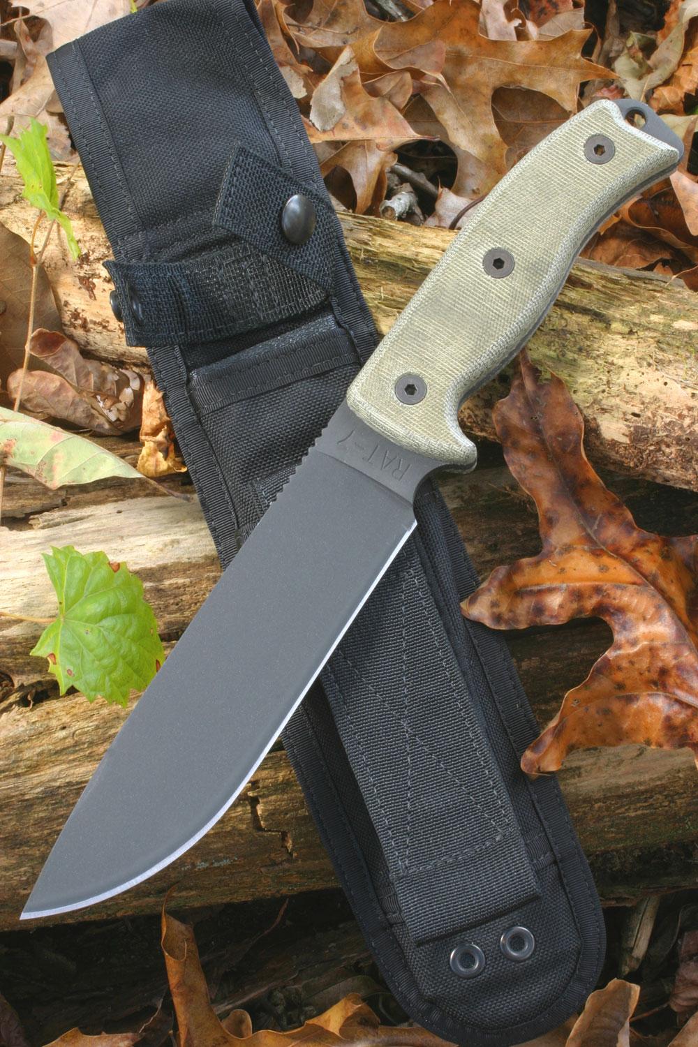 มีด Ontario RAT-7 1095 Knife
