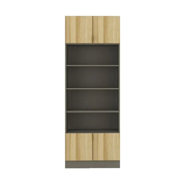 ตู้เก็บของ ขนาด 80 ซม. รุ่น Contini Plus สีครีมลินินตัดลินด์เบิร์โอ๊ค