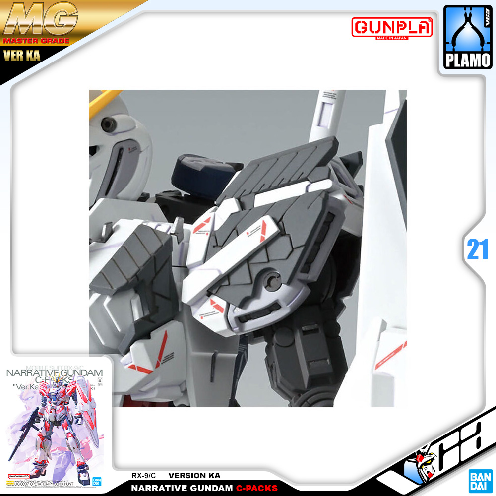 Bandai Gunpla Narrative Gundam Ver Ka Model Action Figure Toy VCA Gundam Thailand