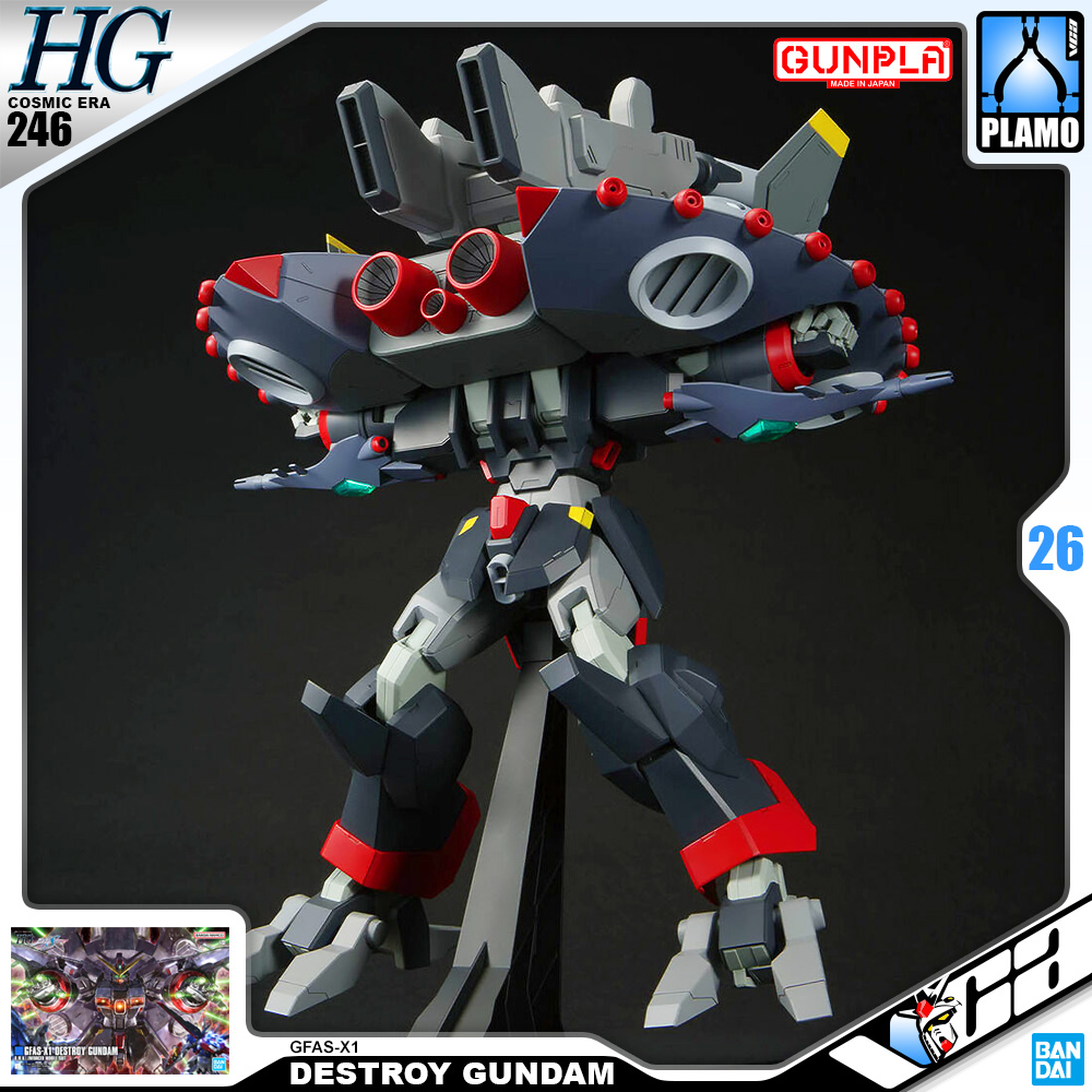 Bandai Gunpla High Grade Cosmic Era HG Destroy Gundam Plastic Model Action Toy VCA Thailand
