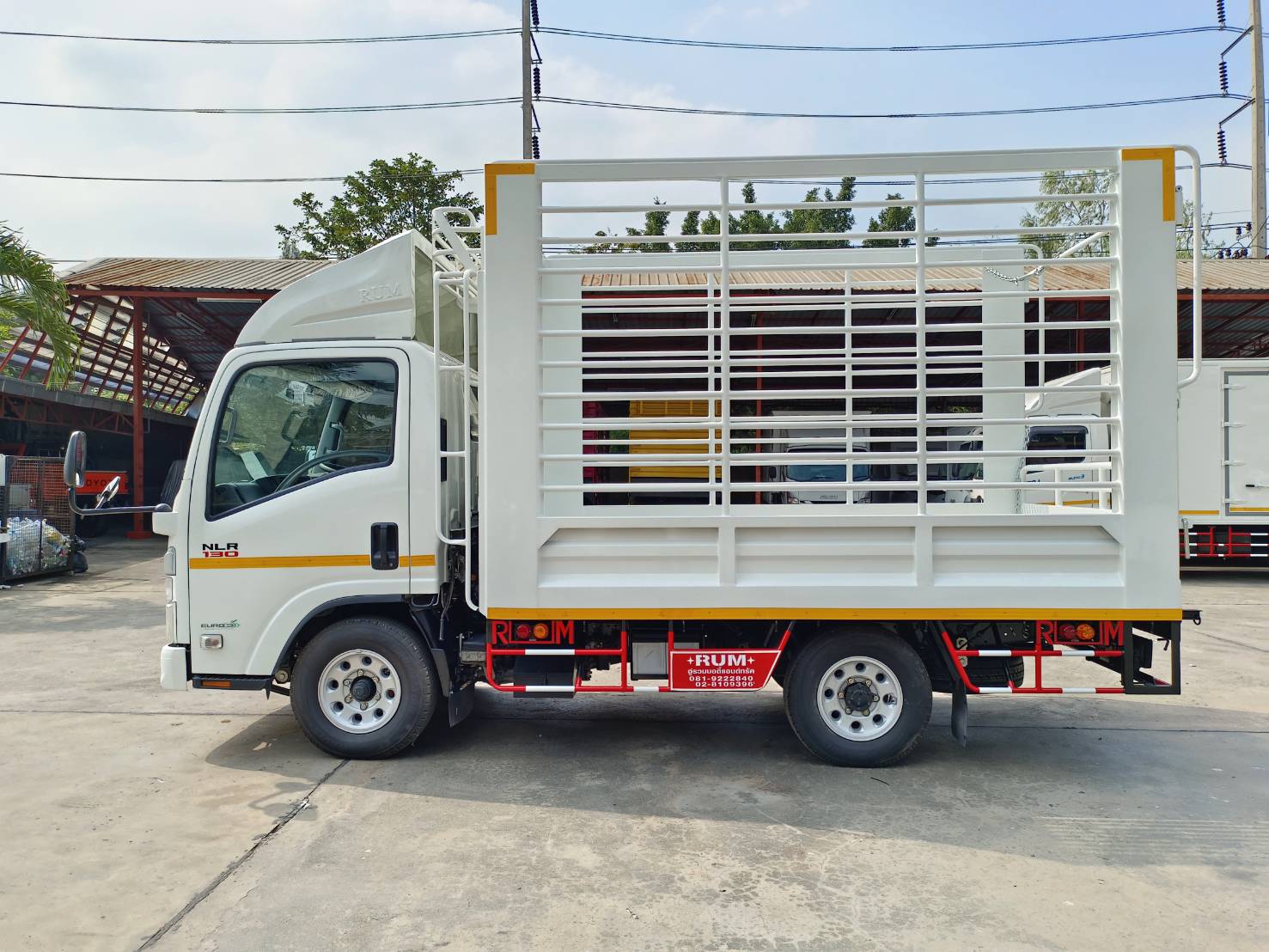 ISUZU NLR Euro 5 Max (ช่วงยาว 3 เมตร) หัวแชสซี (Chassis)
