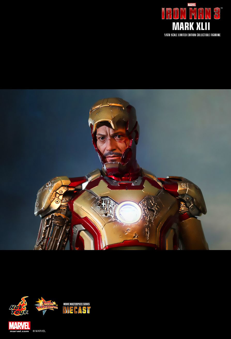 HOT TOYS 1/6 IRON MAN MARK XLII (DIECAST) ไอรอนแมน Mark 42