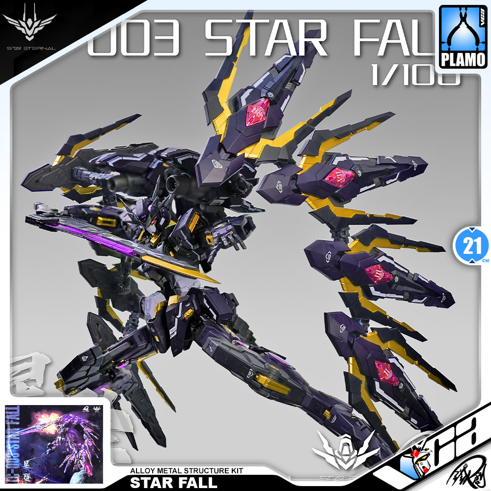 Iron Toy 铁创模型 Star Fall 星坠 Metal Build Structure Master Grade MG Action Figure Toy Kit VCA Gundam Bangkok Thailand