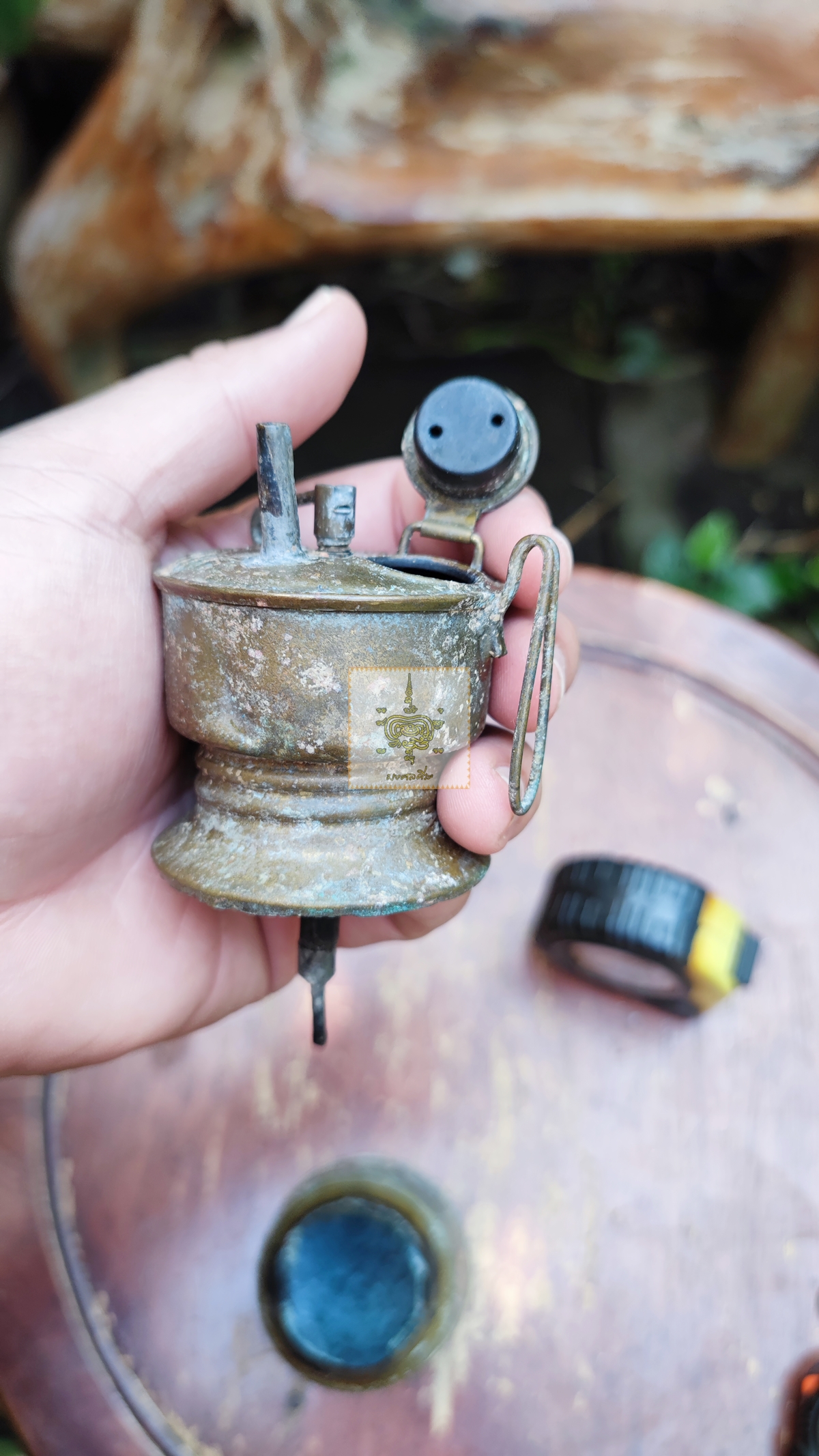 ตะเกียงแก๊ส ทองเหลือง 1