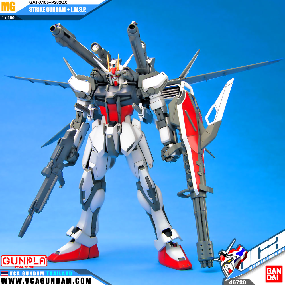MG STRIKE GUNDAM + I.W.S.P. สไตรค์ กันดั้ม + I.W.S.P.