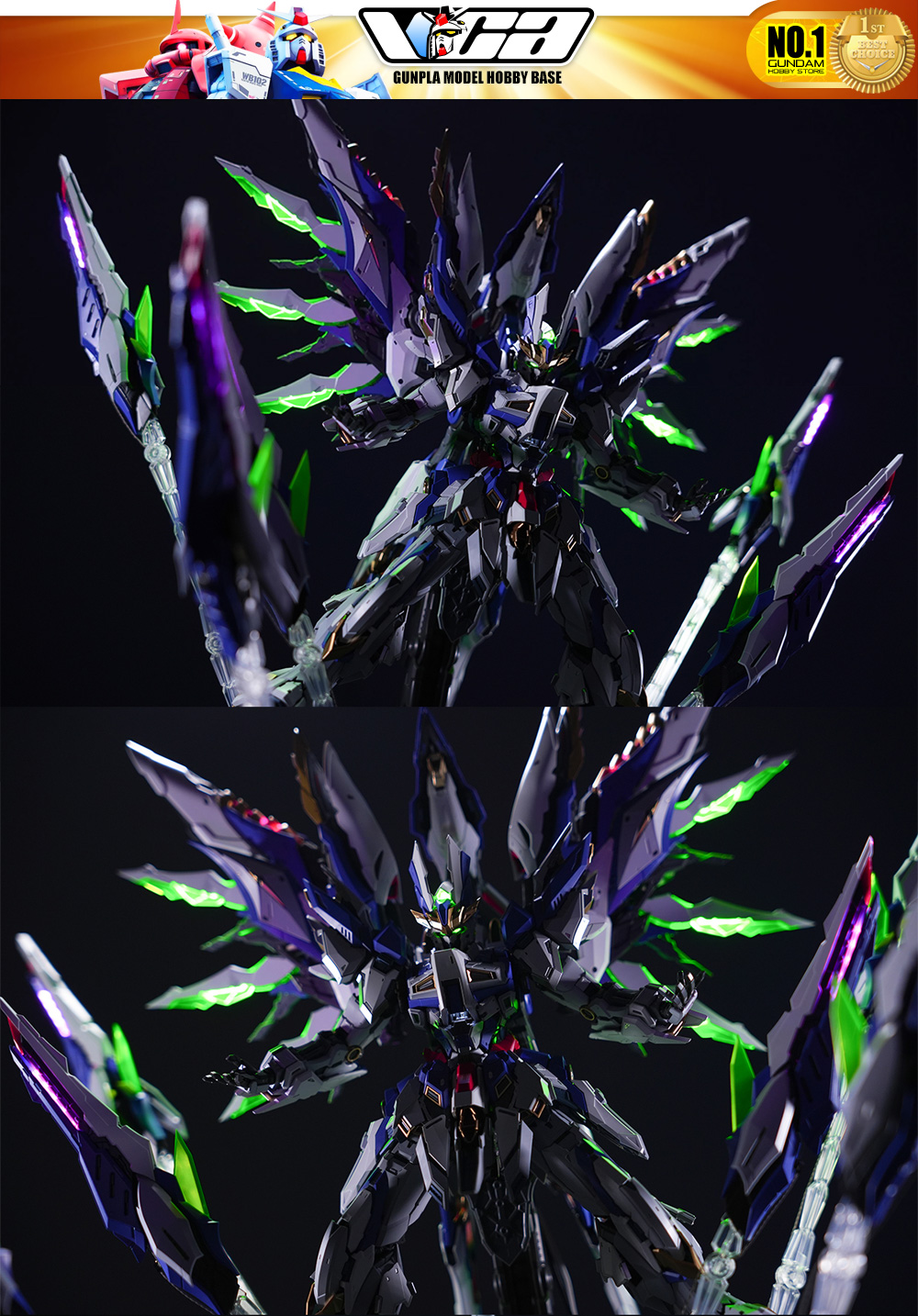 Kosmos Lighting Full System for Einta Industries Sky Defender Plastic Model Action Toy Kit VCA Gundam Thailand