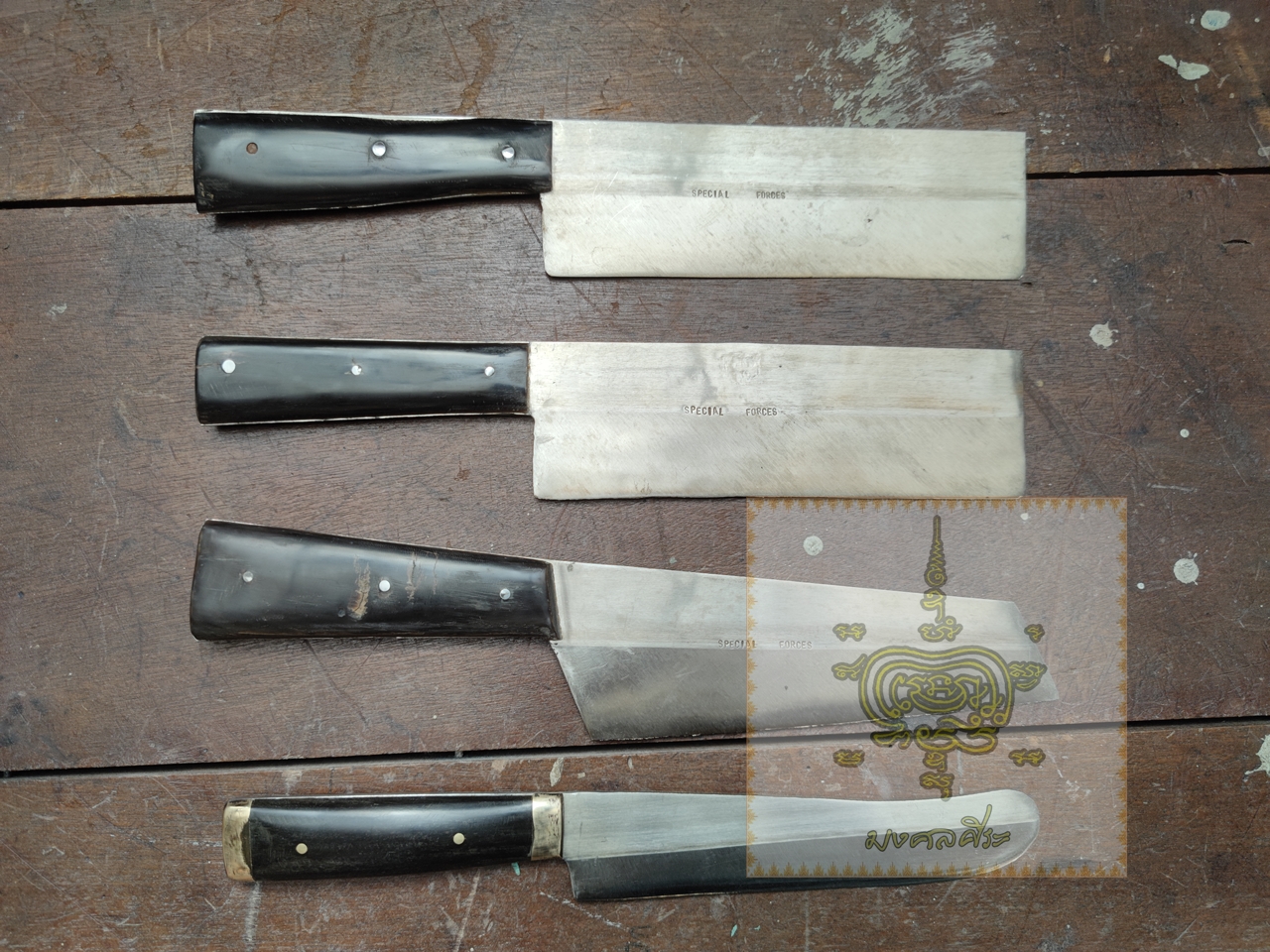 มีดครัว ตอกตราหน่วยรบพิเศษ(SPECIAL FORCES)