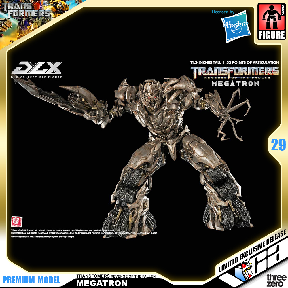 ThreeZero MEGATRON TRANSFORMERS REVENGE OF THE FALLEN