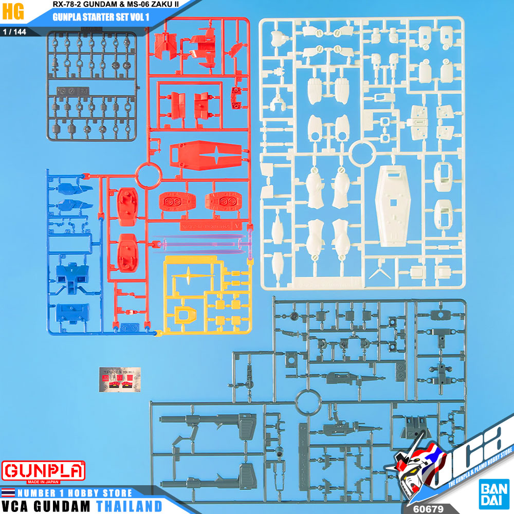 HG GUNPLA STARTER SET VOLUME 1