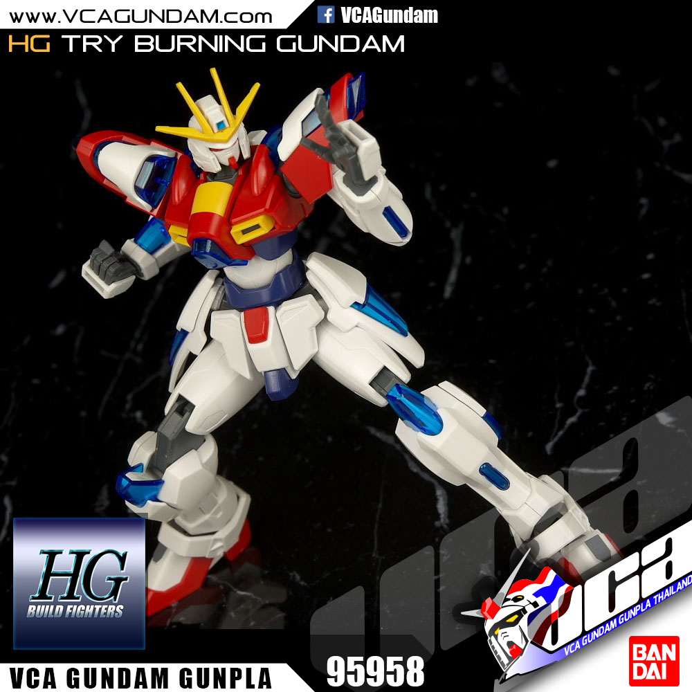 HG TRY BURNING GUNDAM ทราย เบิร์นนิ่ง กันดั้ม