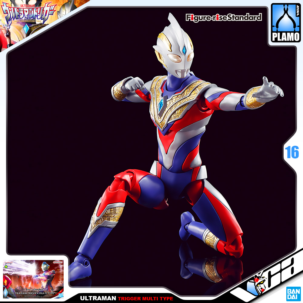 Bandai® Plastic Model Kit Figure-Rise Standard Ultraman Series ULTRAMAN TRIGGE MULTI TYPE