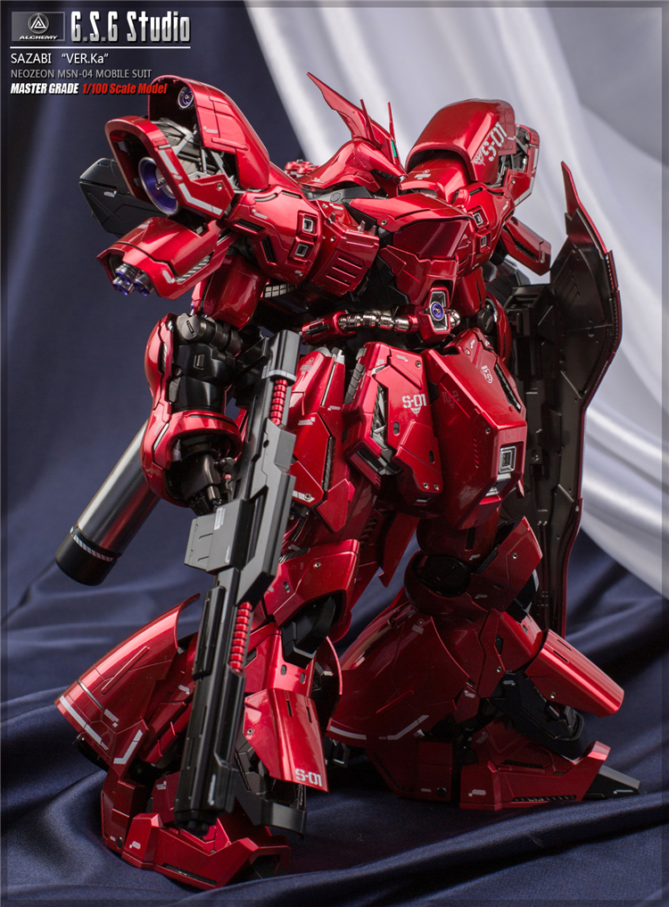 MG 1/100 SAZABI VER KA | Painted Build by G.S.G Studio