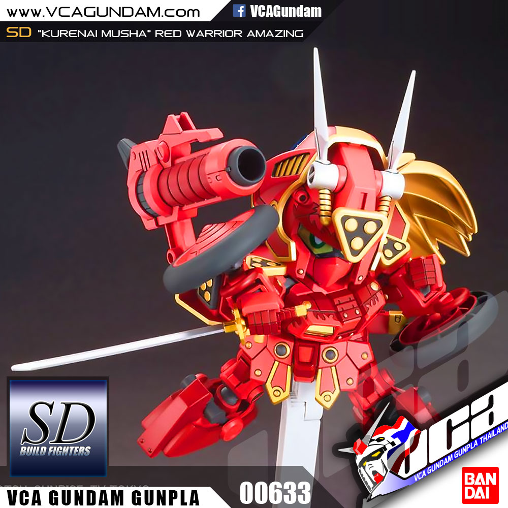 SD “KURENAI MUSHA” RED WARRIOR AMAZING “คุเรไน มูฉะ” เร็ด วอริเออร์ อะเมซซิ่ง