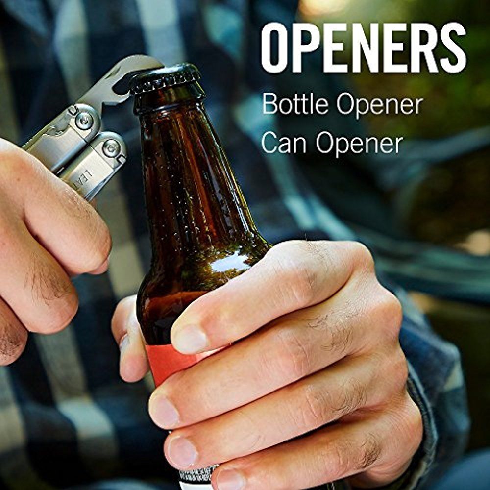 ~NEW~ Leatherman Wave Plus Multi-Tool, Stainless w/ Nylon Sheath