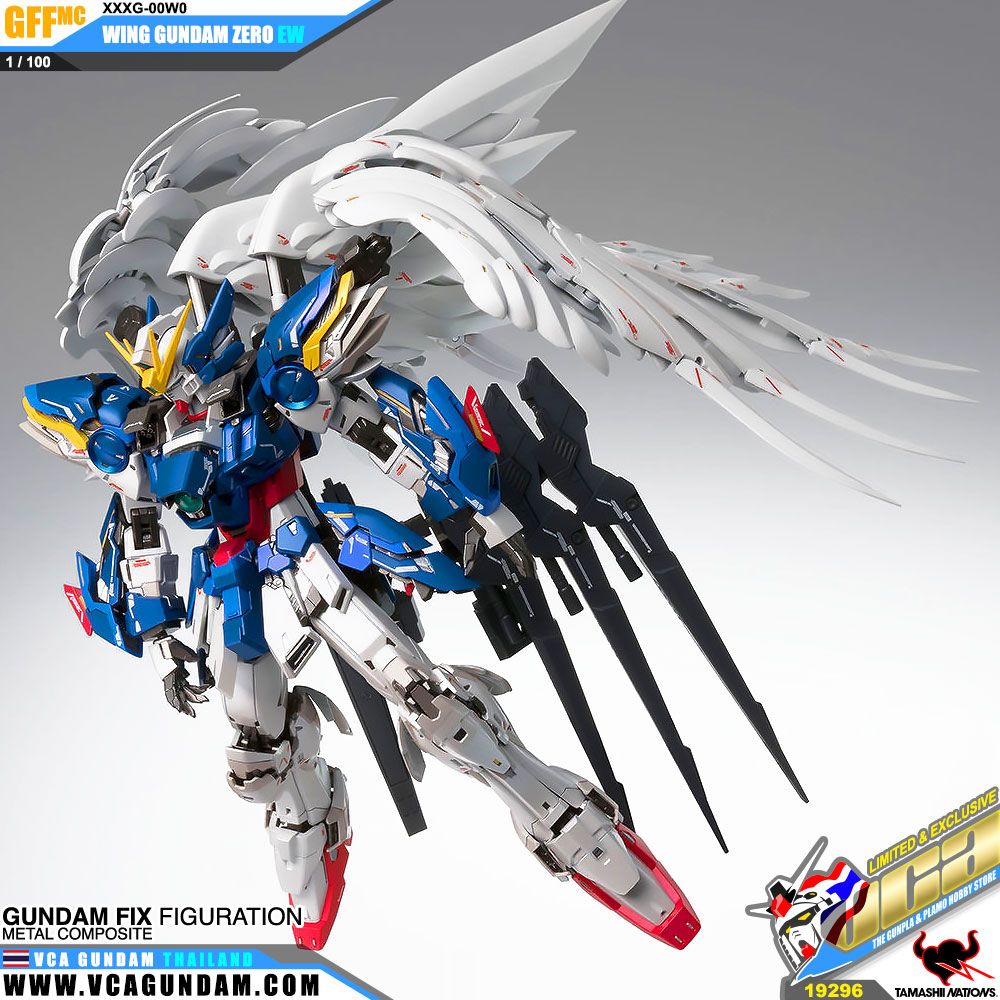 Gundam Fix Figuration Metal Composite GFFMC XXXG-00W0 WING GUNDAM ZERO EW วิง กันดั้ม ซีโร่ คัสตอม
