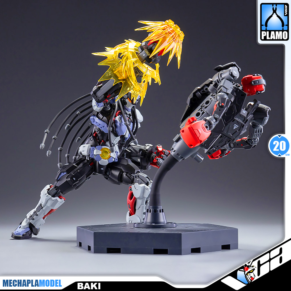 Hemoxian 和模线 拳击手巴奇 Baki Master Grade MG Action Figure Model Toy VCA Gundam Thailand