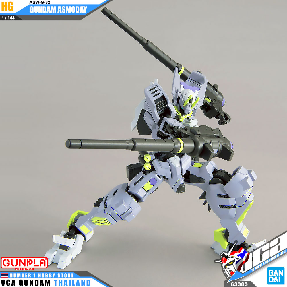 BANDAI GUNPLA HIGH GRADE HG 1/144 ASW-G-32 GUNDAM ASMODAY โมเดล กันดั้ม กันพลา VCA GUNDAM