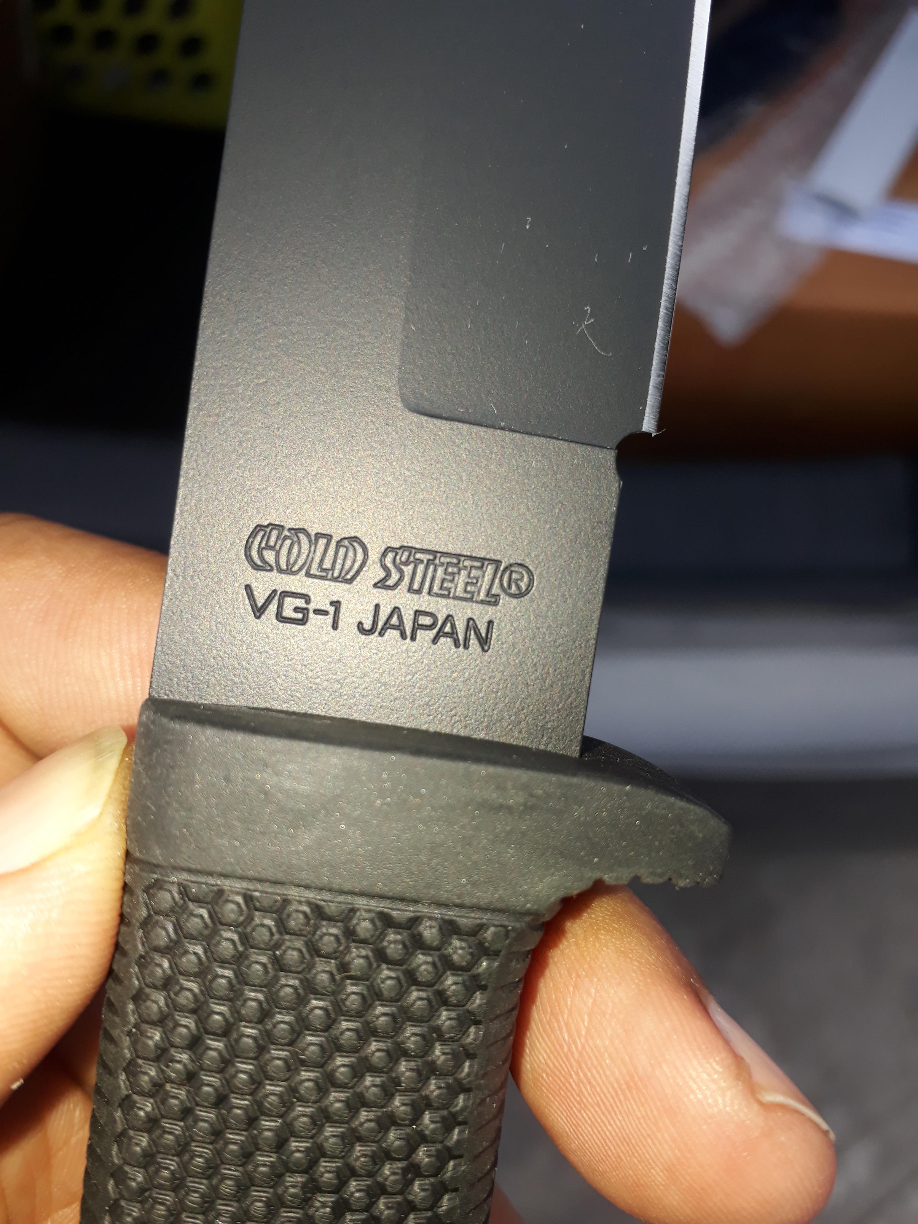 Cold Steel Recon Tanto Tactical Defense Knife VG1 DISCONTINUED Japan 13RTKJ1