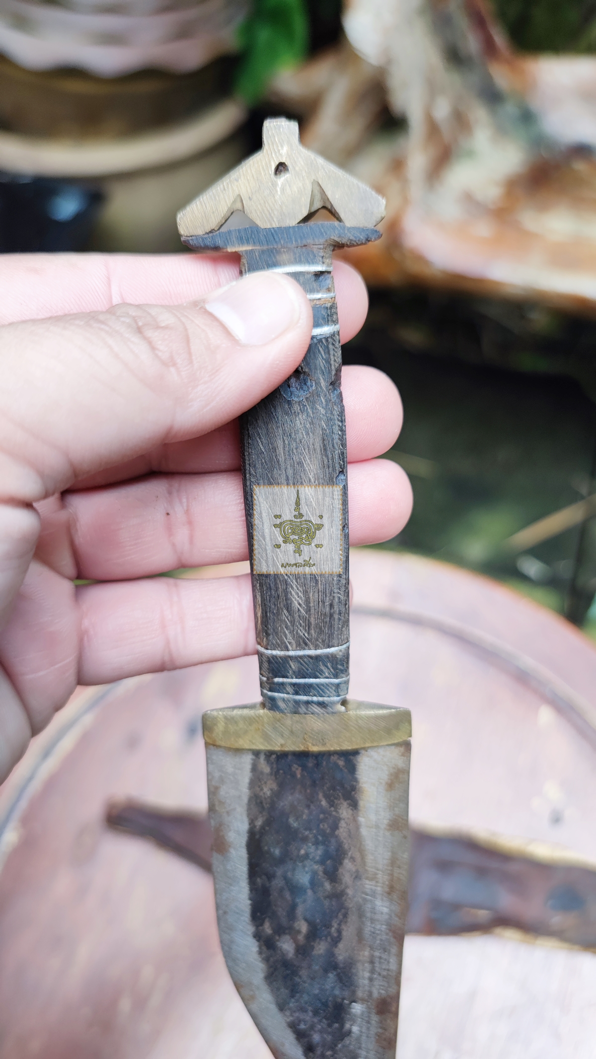 มีดพิธี งานอก