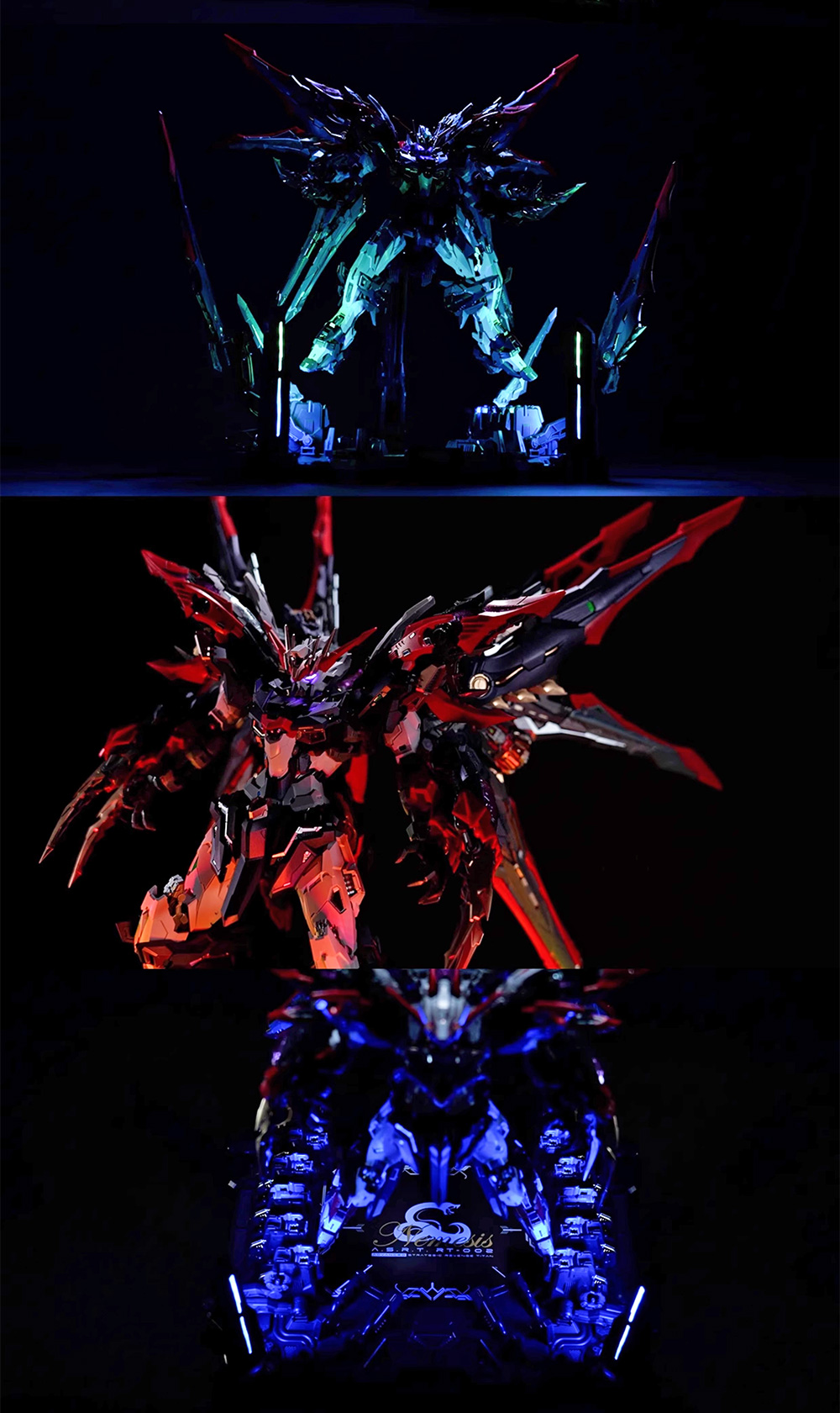 Kosmos Lighting Full System for In ERA+ Nemesis Plastic Model Action Toy Kit VCA Gundam Thailand