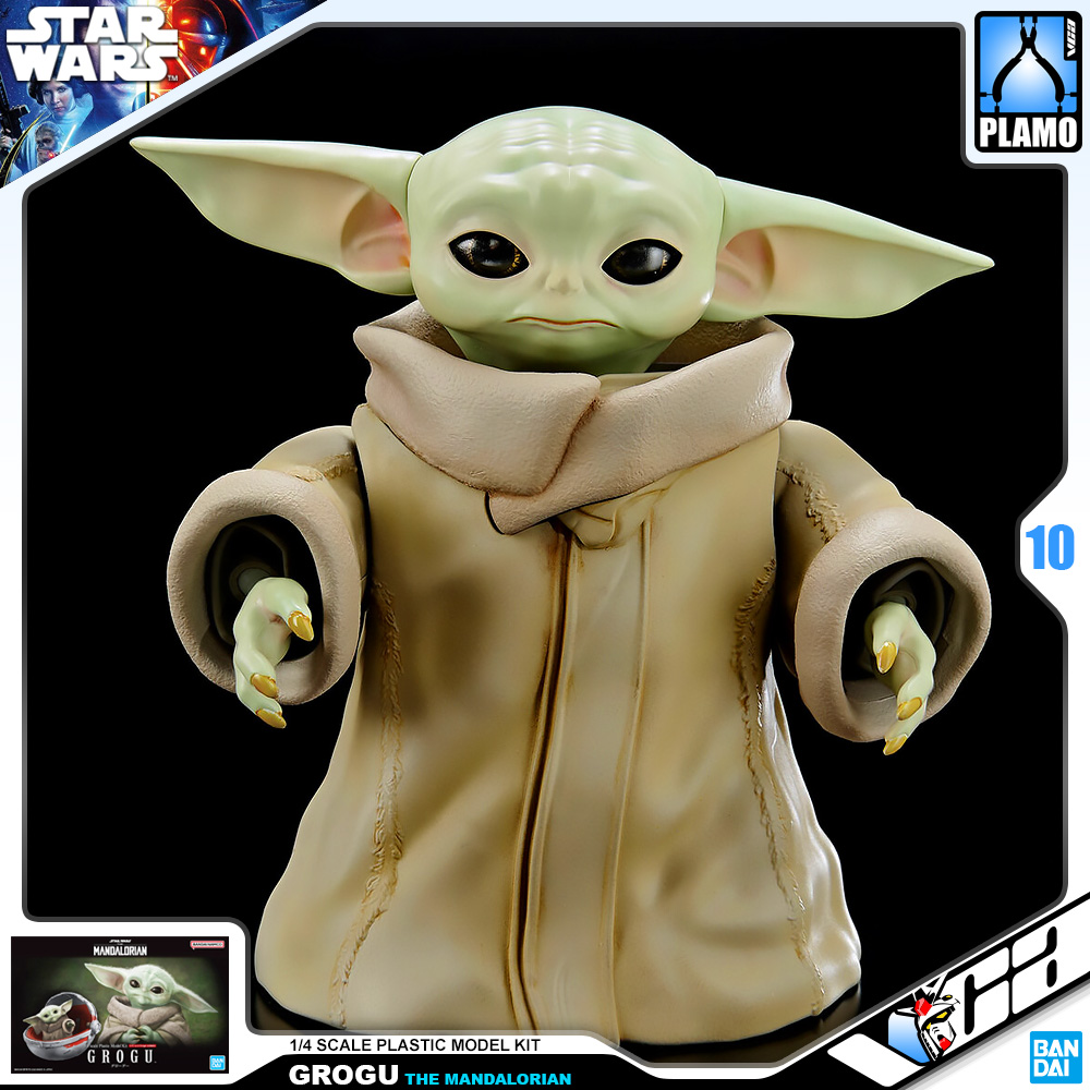 ⭐️ BANDAI STAR WARS 1/4 GROGU ประกอบ หุ่นยนต์ โมเดล กันดั้ม กันพลา ของเล่น VCA GUNDAM