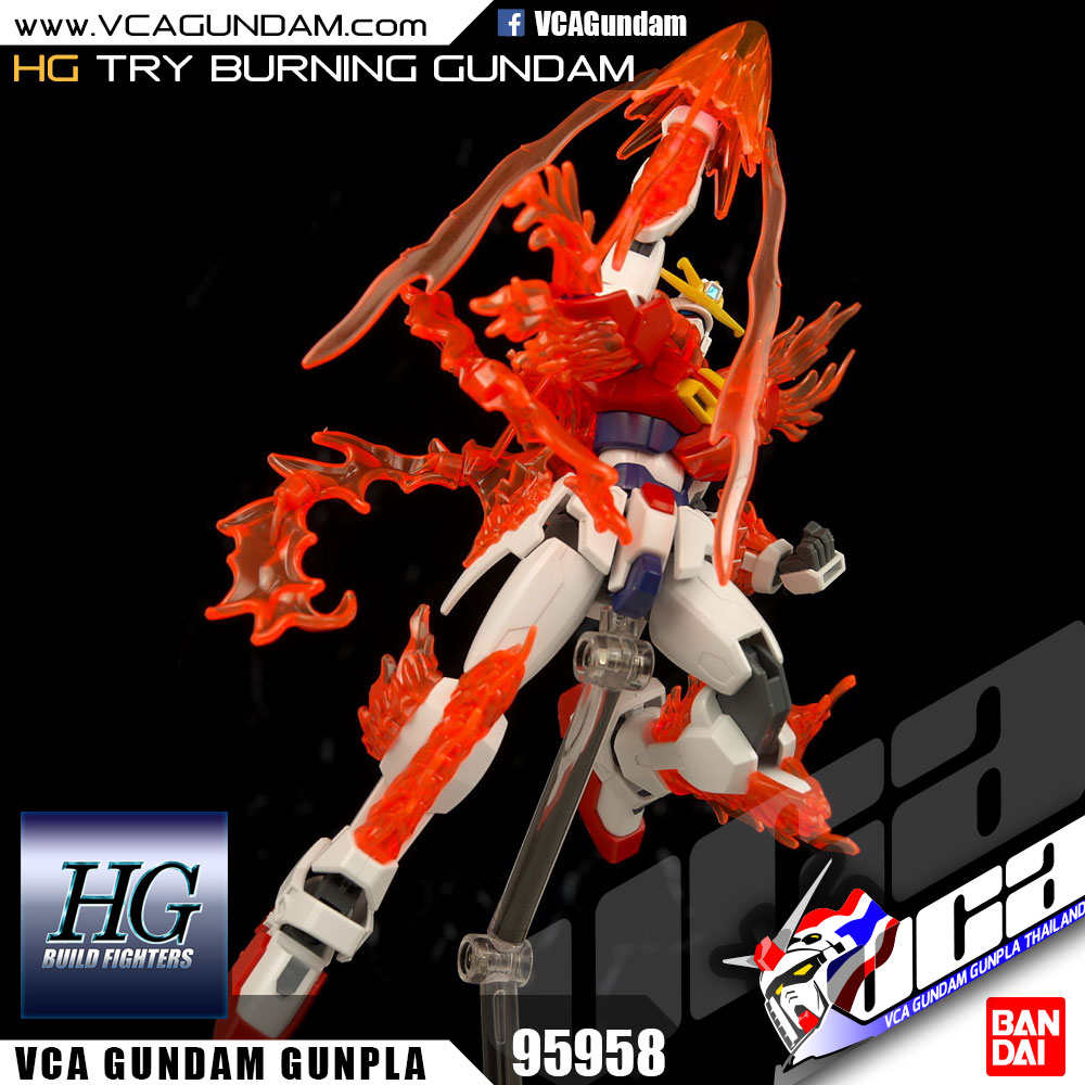 HG TRY BURNING GUNDAM ทราย เบิร์นนิ่ง กันดั้ม