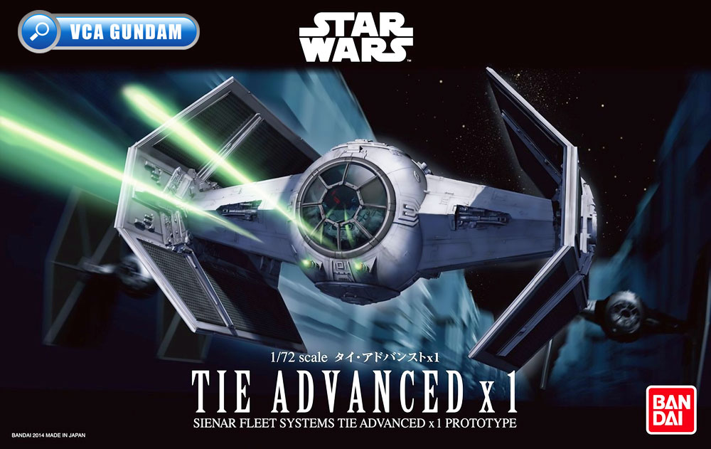 Bandai 1/72 TIE ADVANCED X1