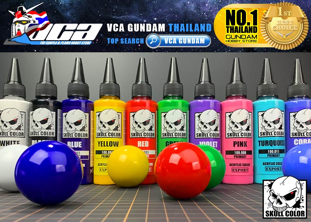 Skull Color™ Modelling Paint Professional PRIMARY ACRYLIC COLOR 100.007 VIOLET 60ML