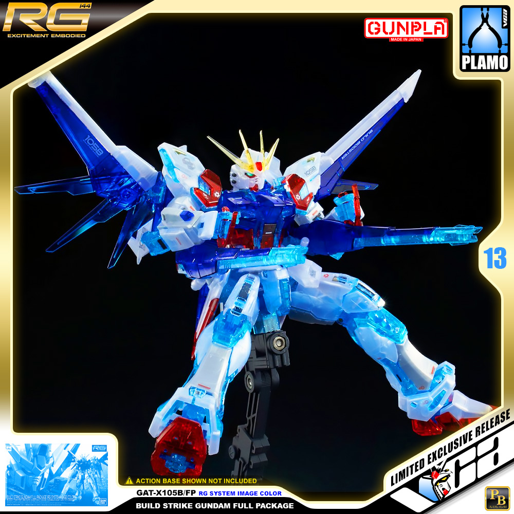 Bandai RG BUILD STRIKE GUNDAM FULL PACKAGE RG SYSTEM IMAGE COLOR