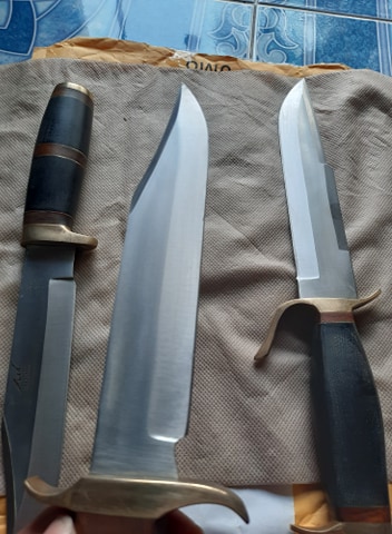 มีดเก่าเก็บ เหล็ก 440c (ได้ 3 เล่ม)