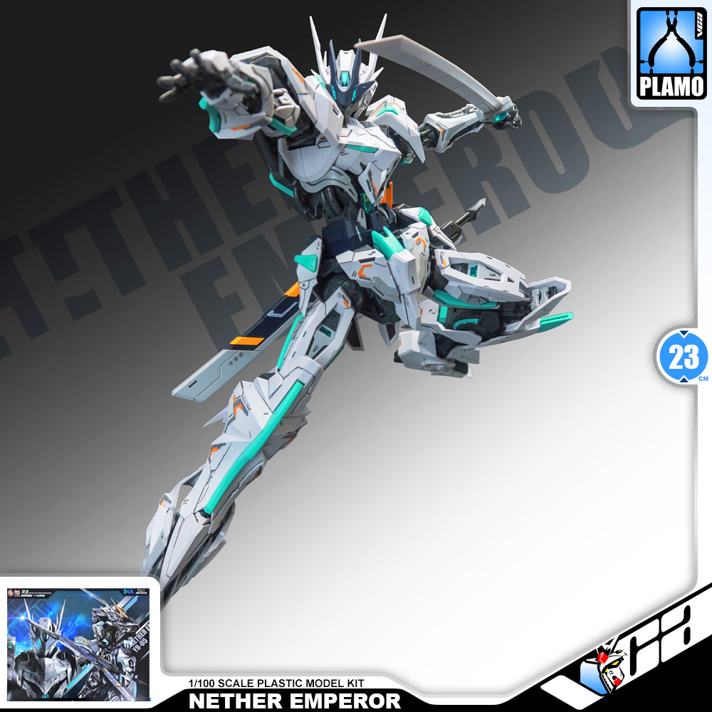 SNAA 1/100 Nether Emperor 冥皇 Master Grade MG Action Figure Mecha Plamo Kit VCA Gundam Thailand