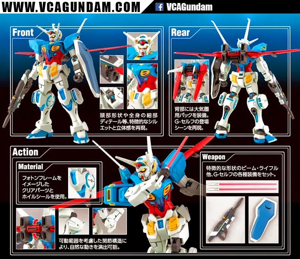 HG GUNDAM G-SELF ATMOSPHERIC PACK กันดั้ม จี-เซลฟ์