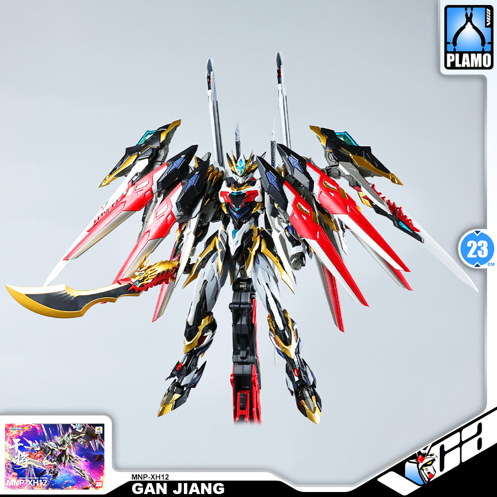 Motor Nuclear 摩动核 MNP-XH12 Gan Jiang 星魂将干将 Metal Build Structure Model Kit VCA Gundam Thailand
