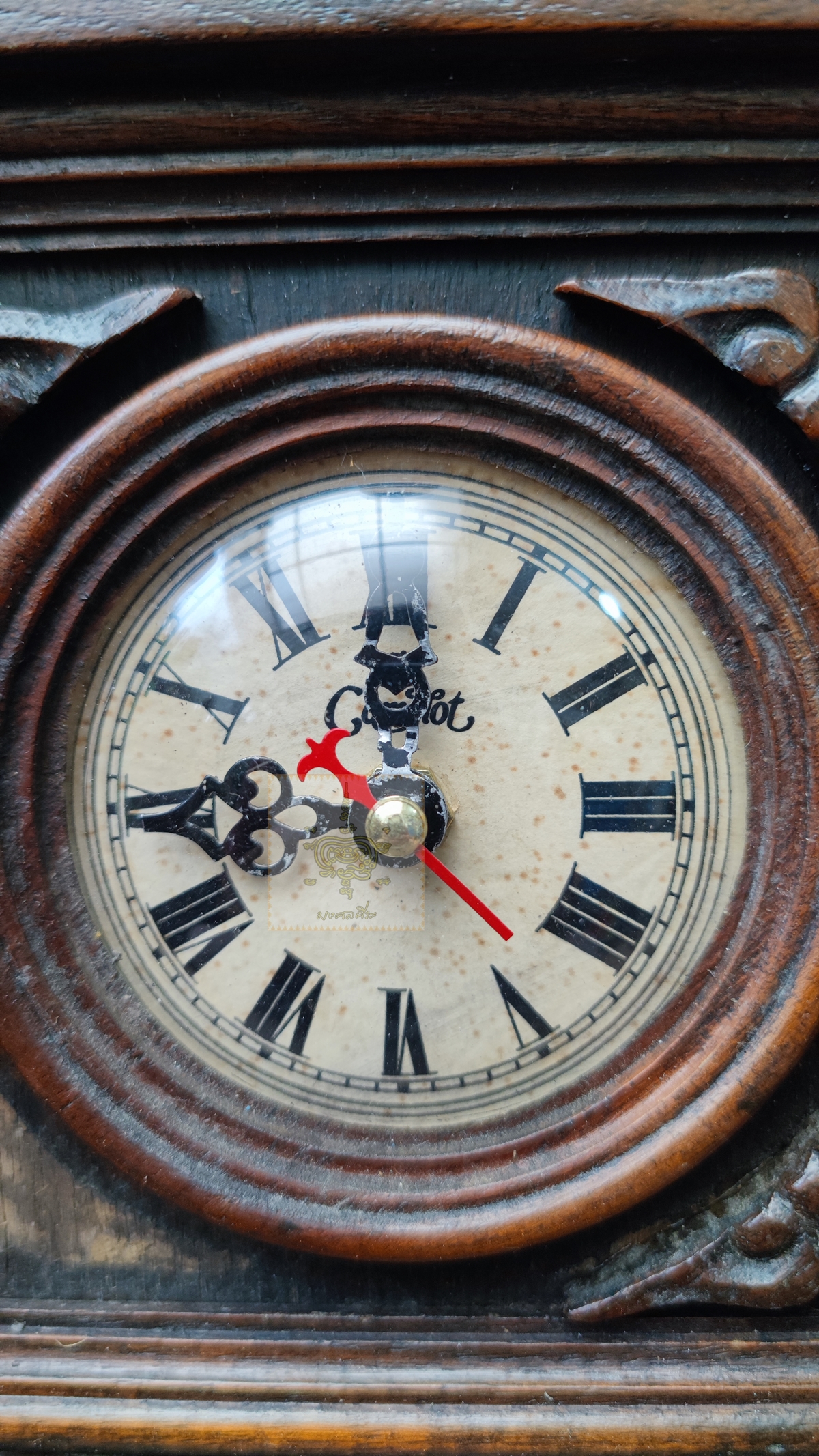 นาฬิกาไม้ แขวนผนัง camelot