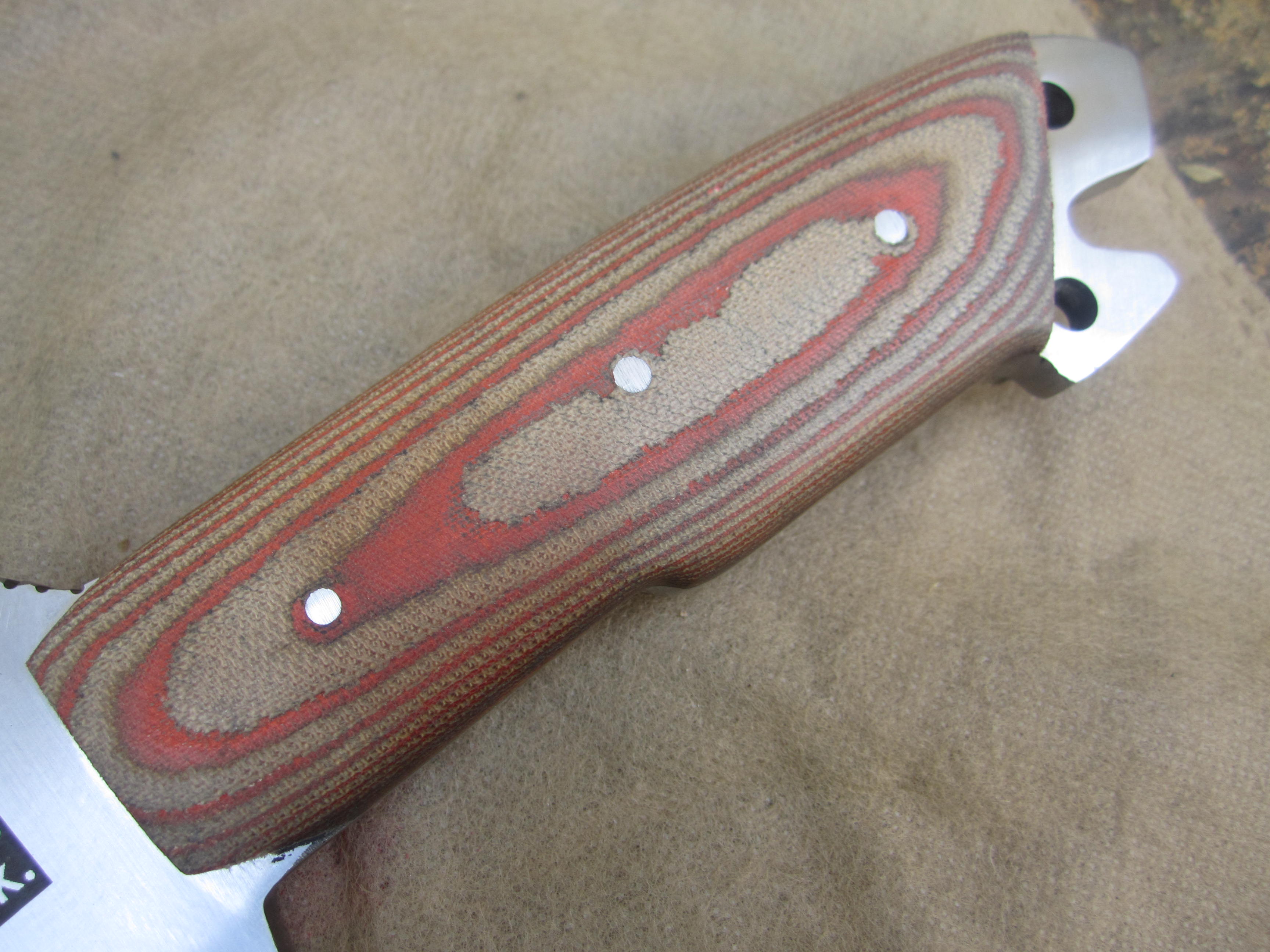 IPAK CFK Custom Handmade D2 BUG-OUT-BAG Tactical Parang Survival Bushcraft Knife