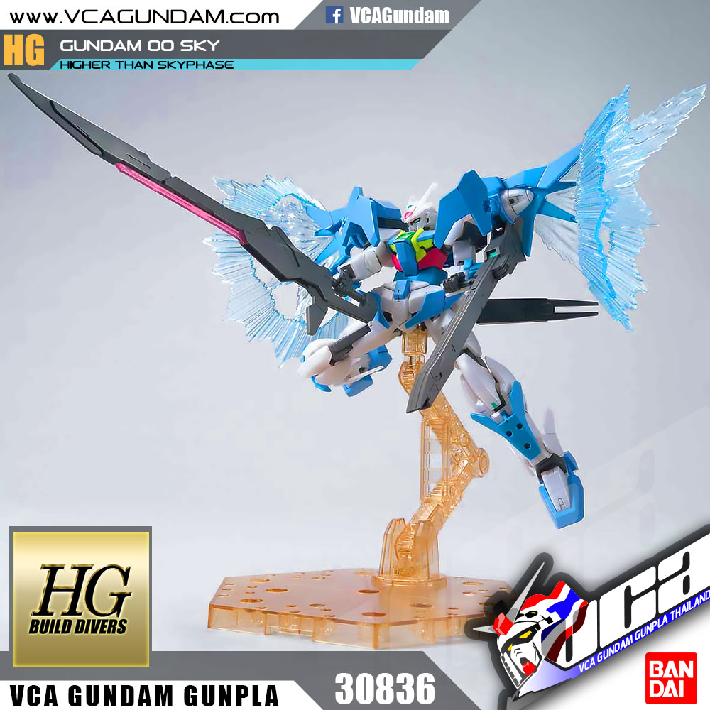 HG GUNDAM 00 SKY (HIGHER THAN SKYPHASE) กันดั้ม ดับเบิ้ล โอ สไกป์