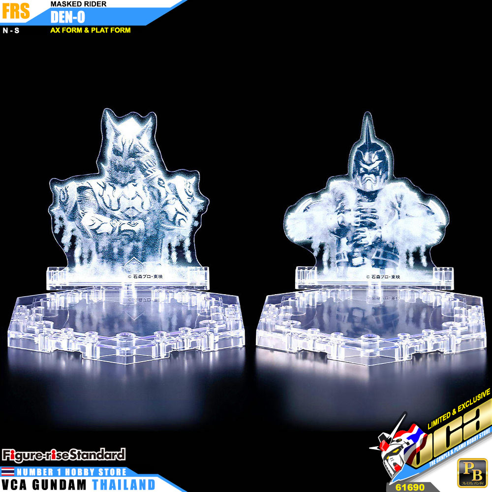 BANDAI FIGURE-RISE STANDARD MASKED RIDER DEN-O AX PLAT FORM FIGURE RISE มาสค์ไรเดอร์บิลด์ พลาสติก โมเดล VCA GUNDAM