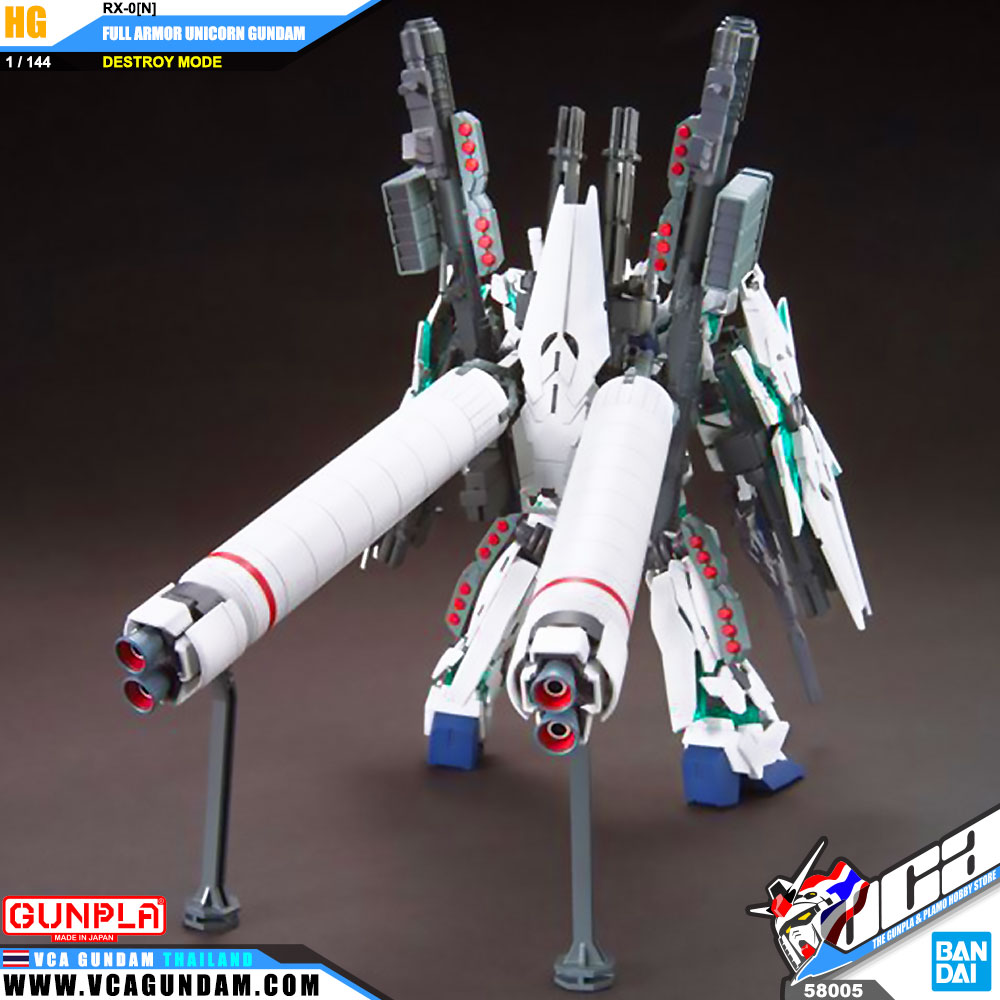 HG RX-0 FULL ARMOR UNICORN GUNDAM DESTROY MODE ฟูล อาร์เมอร์ ยูนิคอร์น กันดั้ม