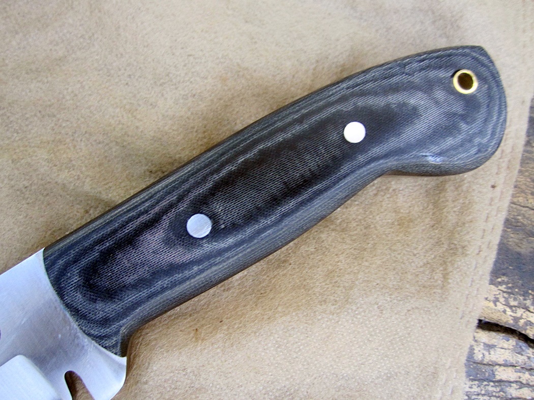 มีดเหล็กd2 IPAK CFK Custom Handmade D2 LARGE Bushcraft BUG-OUT-BAG Survival Machete Knife