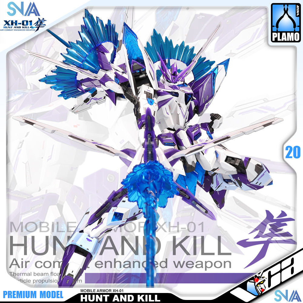 SNAA Mecha Plamo MOBILE ARMOR XH-01 HUNT AND KILL